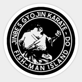 Karate Pirate Sticker